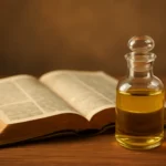 aceite para ungir en la biblia