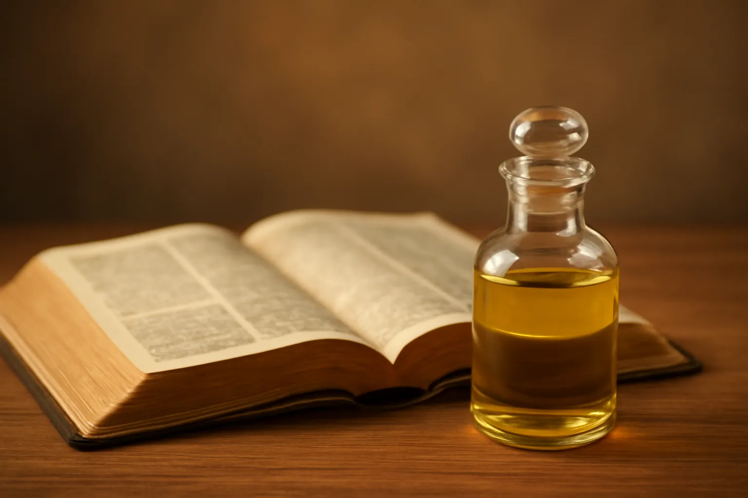 Aceite para ungir en la biblia: significado, usos y versículos clave