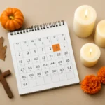 calendario de todos santos