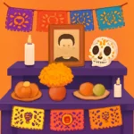 como hacer un altar de muertos en casa