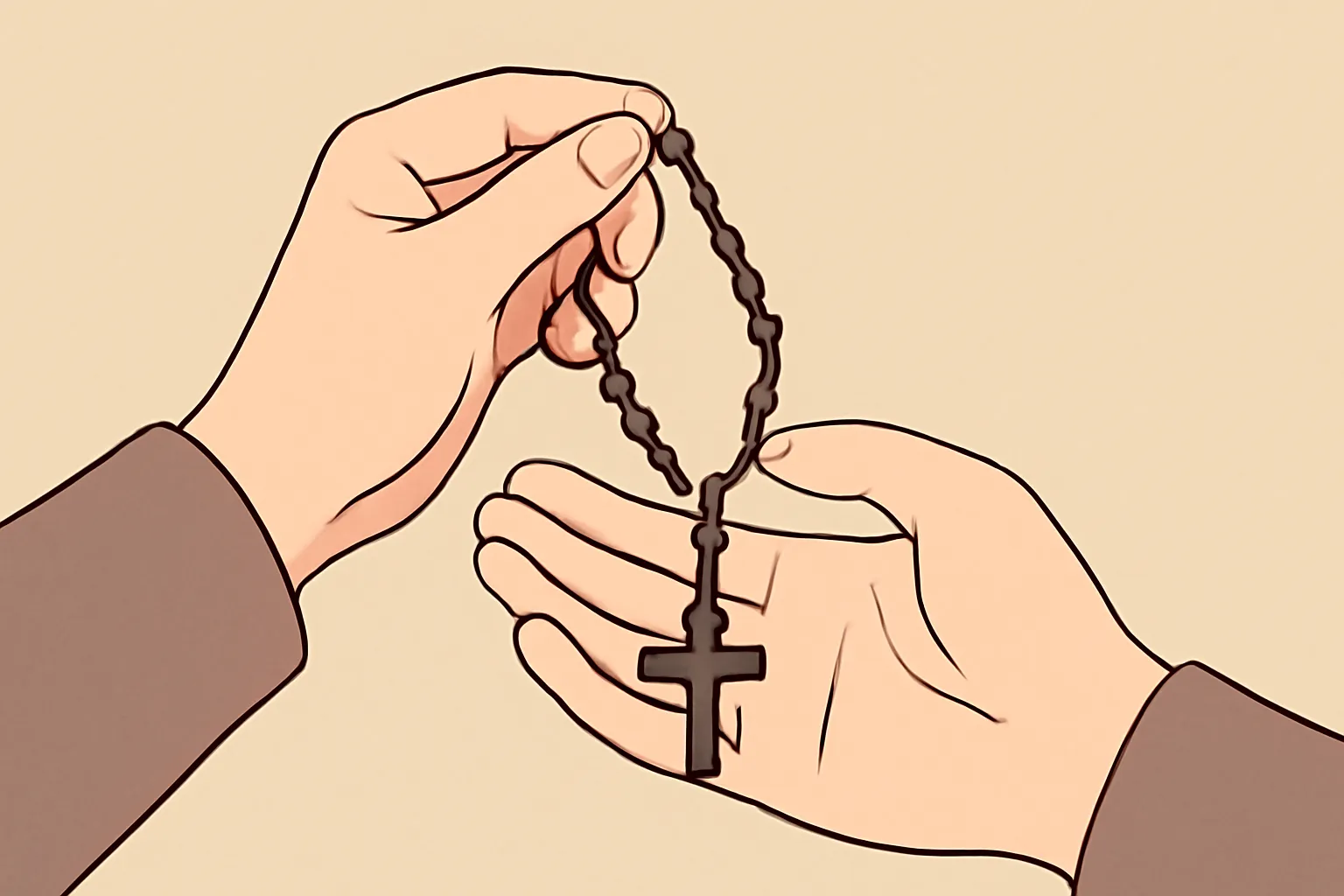 comose reza el rosario