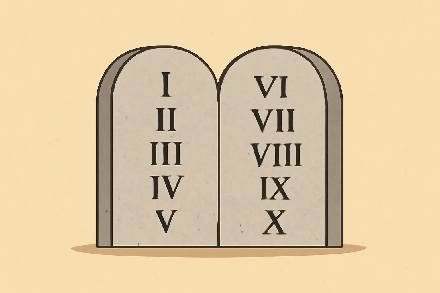 cuales son los diez mandamientos de la ley de dios