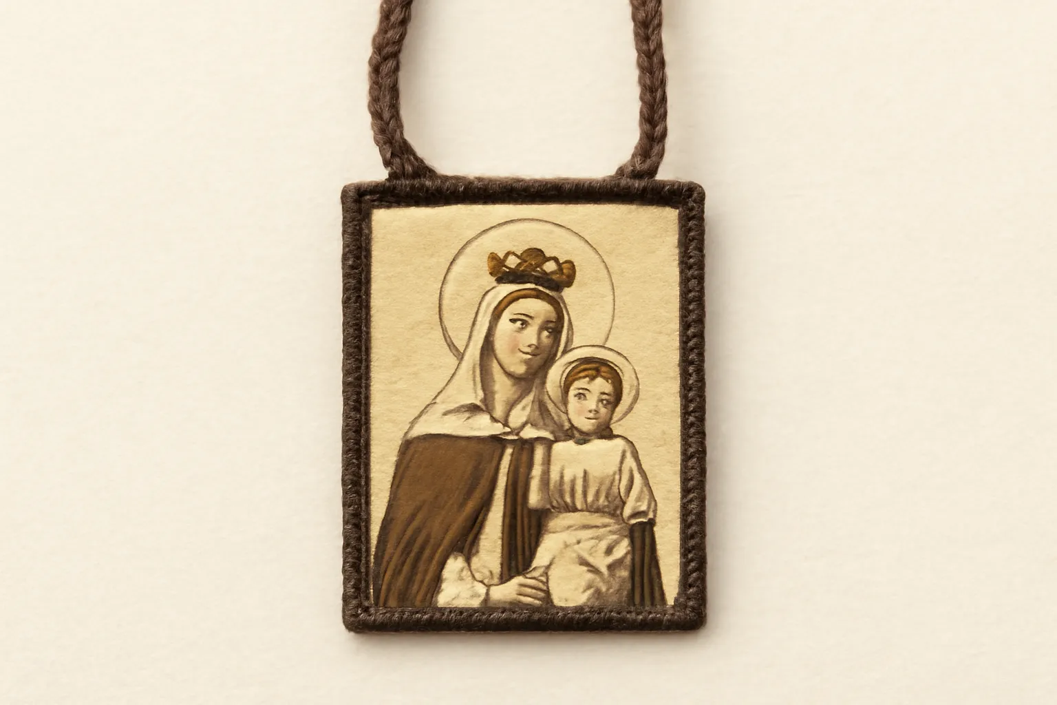 escapulario de virgen del carmen