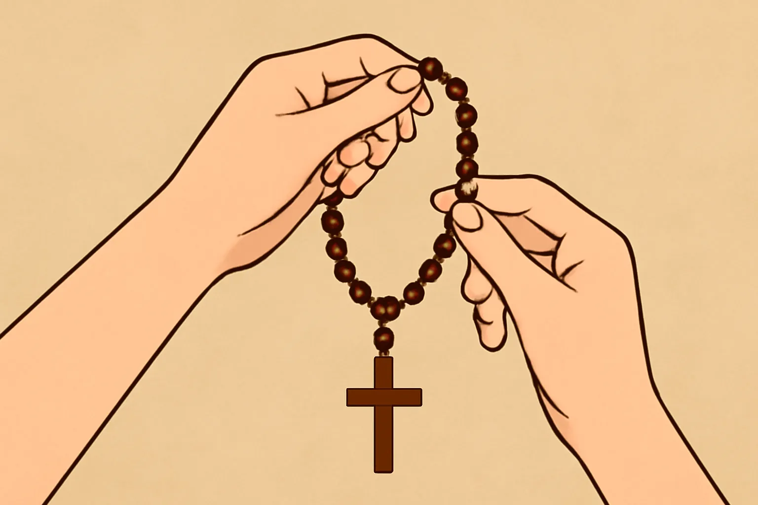 guía para rezar el rosario