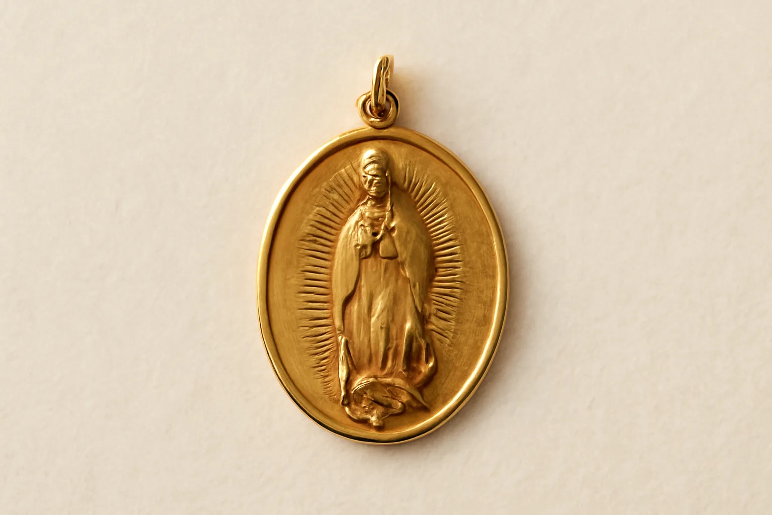 medalla virgen de guadalupe