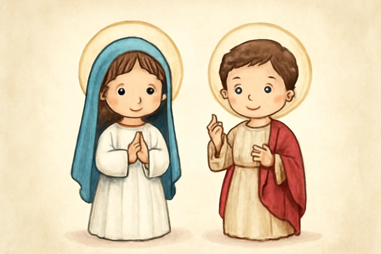 niñitos dios vestidos