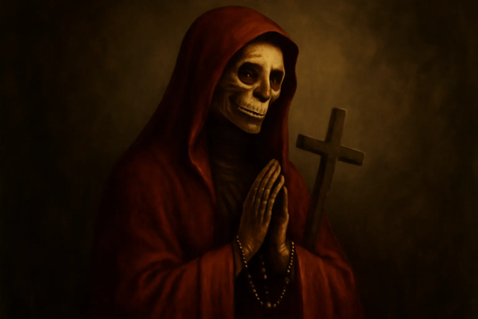 oración a la santa muerte para pedirle un favor