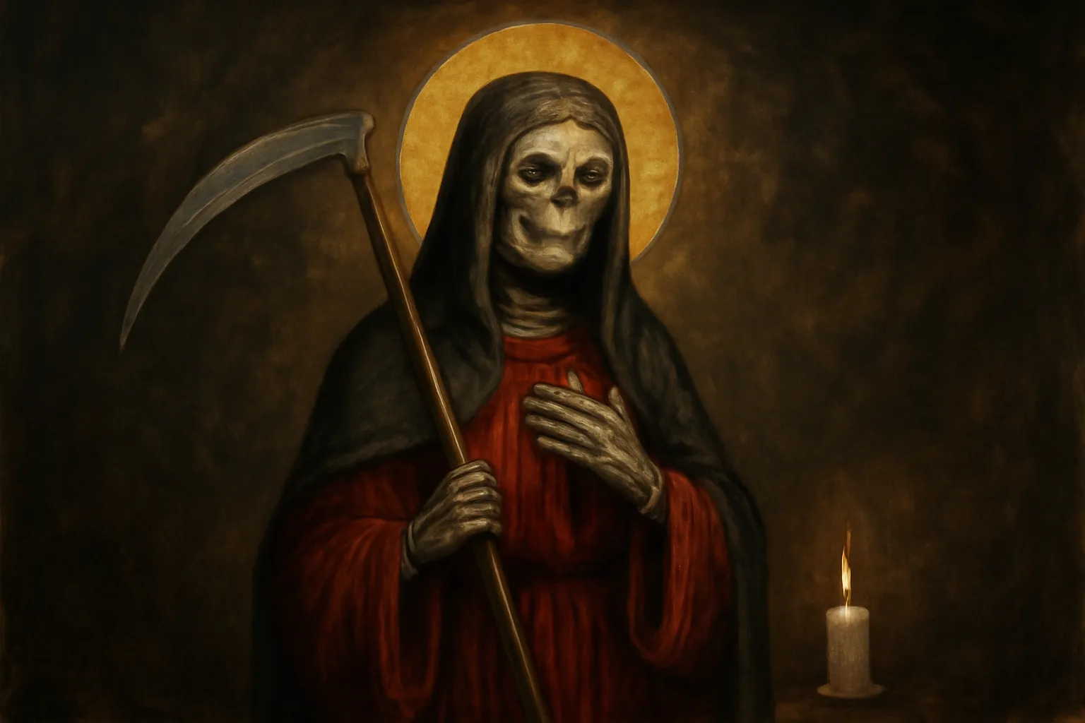 oración ala santa muerte para casos difíciles y desesperados