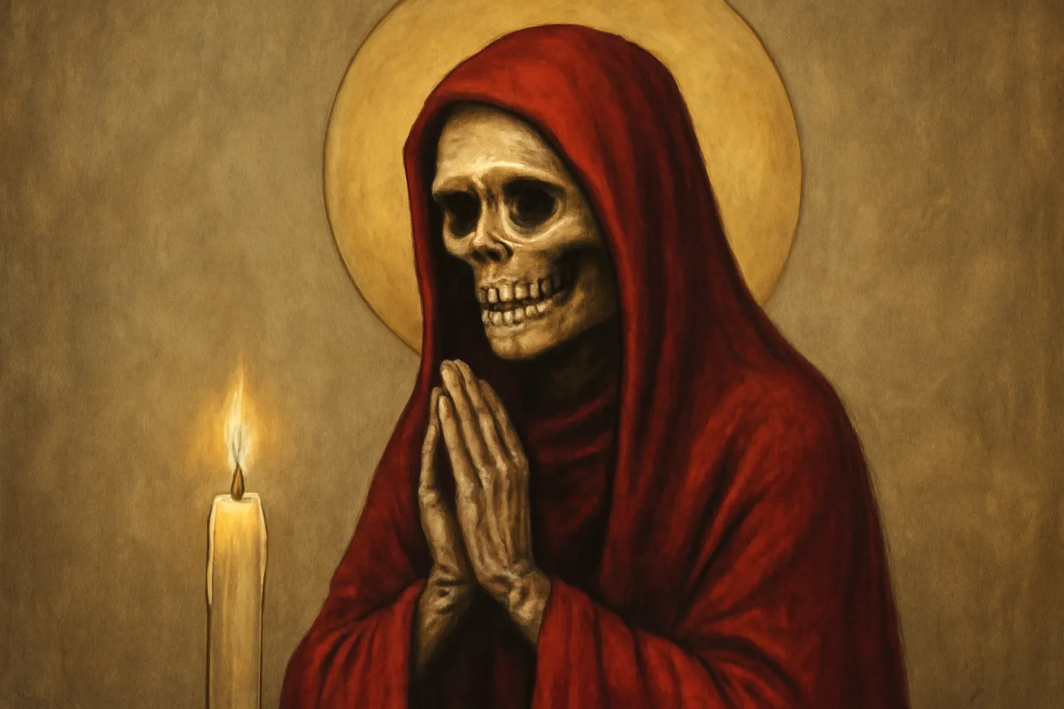 oración ala santa muerte para pedirle un favor