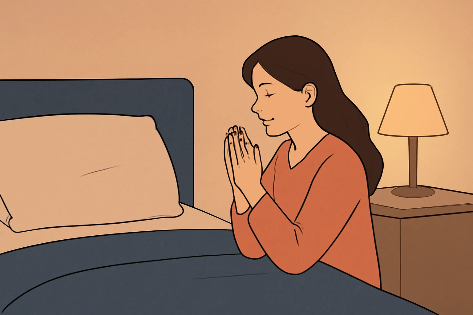 oraciones ante de dormir