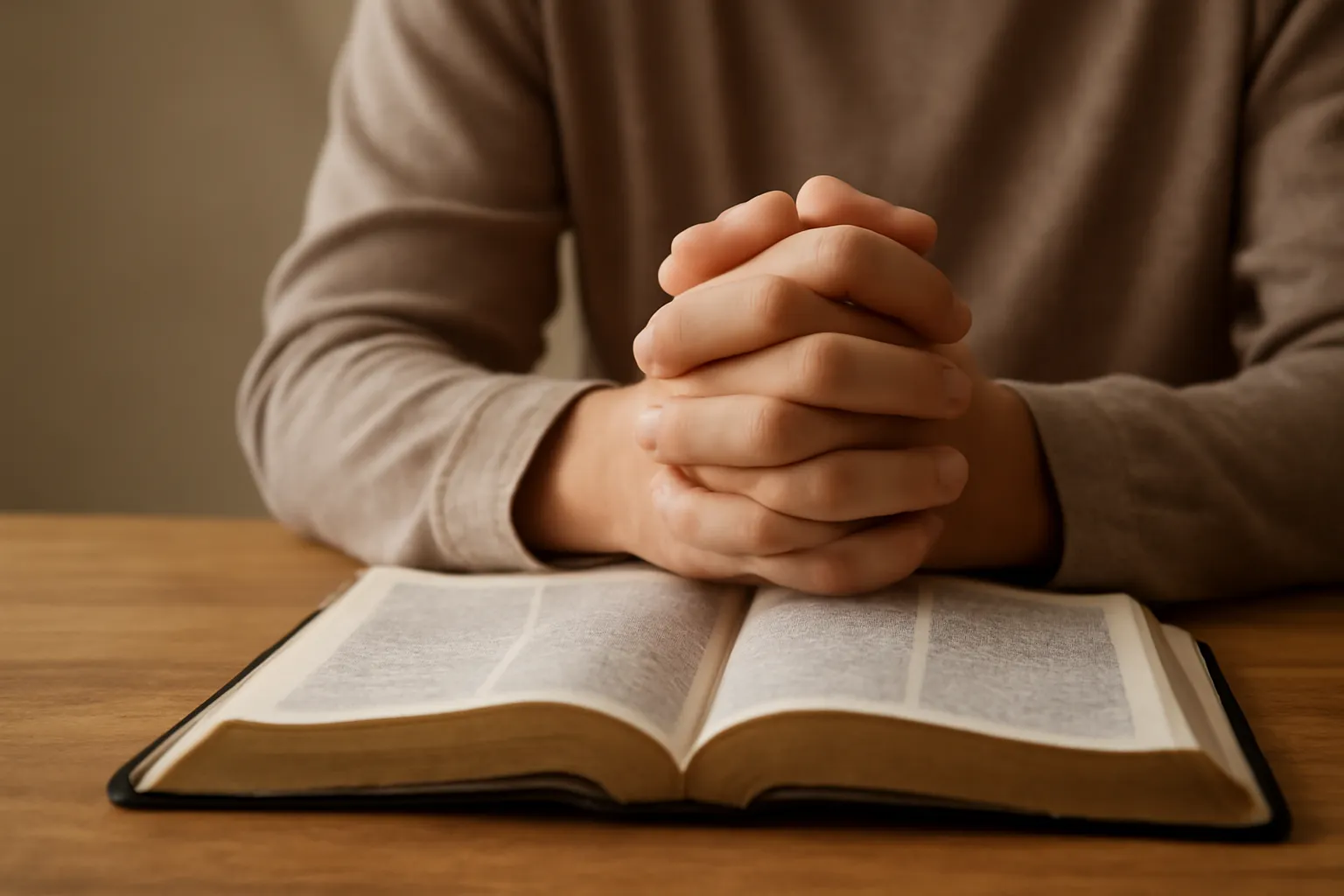 orando biblia