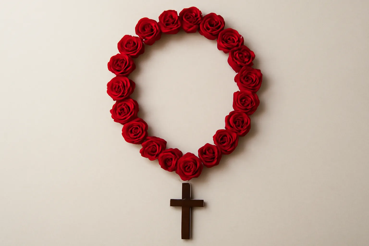 rosario de rosas