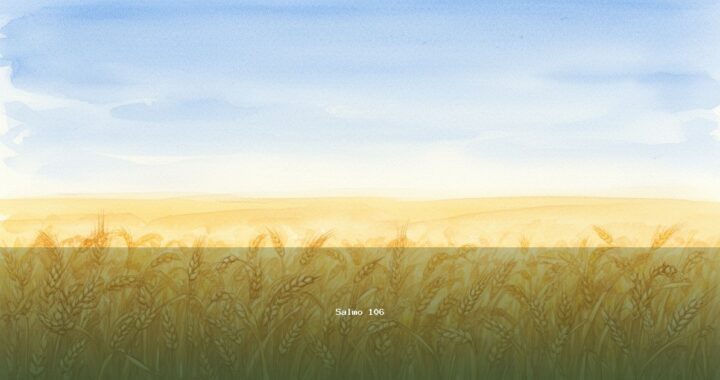 Salmo 106 — Halleluyah | Texto, Significado y Reflexión