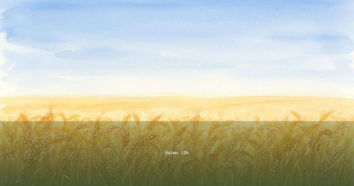 Salmo 126 — Shir Hama'alot | Texto, Significado y Reflexión