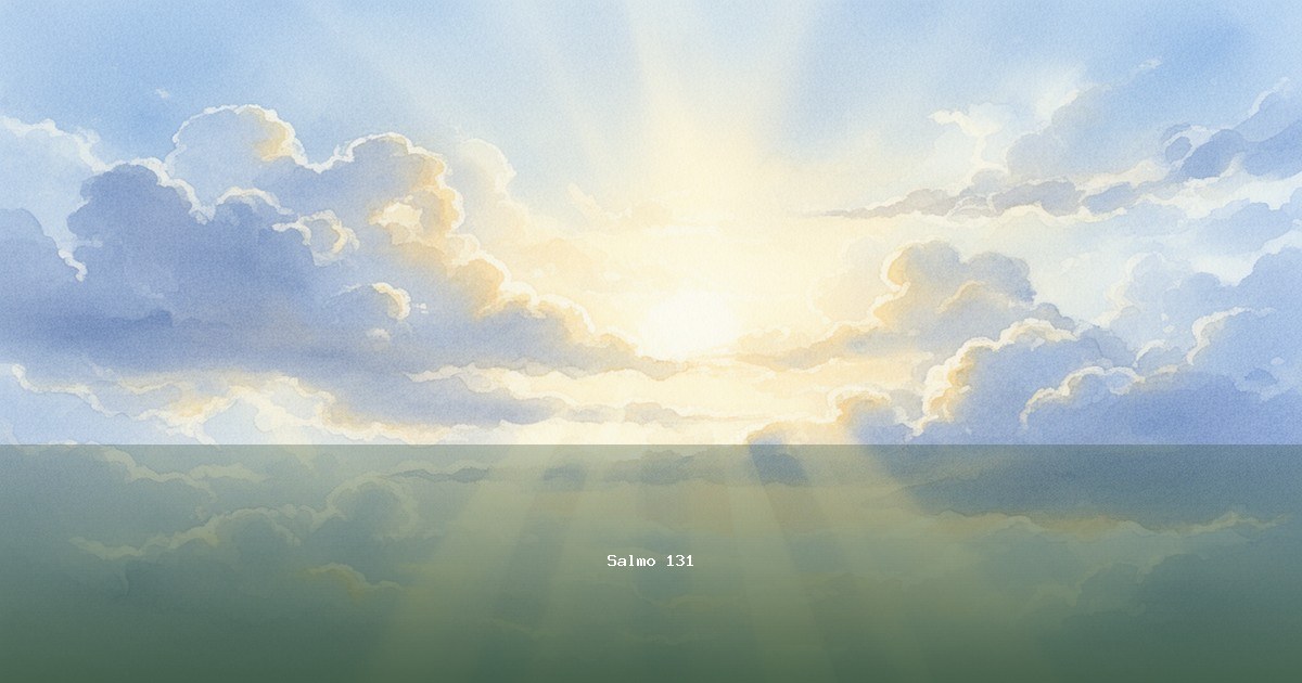 Salmo 131 — Shir Hama'alot | Texto, Significado y Reflexión