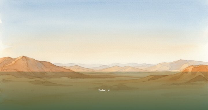 Salmo 4 — Lamnatséaj | Texto, Significado y Reflexión